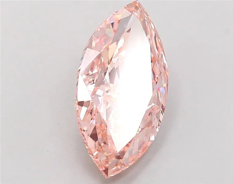 2.71ct Marquise Lab Grown Diamond (Colour Fancy Intense Pink, Clarity VS1, IGI Certified)