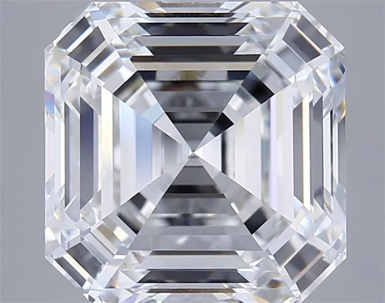 4.05ct Asscher Lab Grown Diamond (Colour D, Clarity VVS2, IGI Certified)