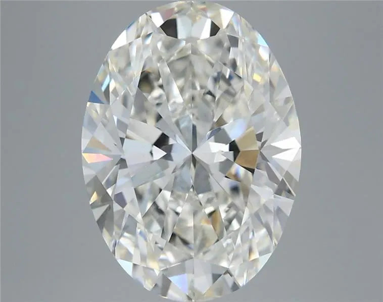 5.06ct Oval Lab Grown Diamond (Colour G, Clarity VVS2, IGI Certified)