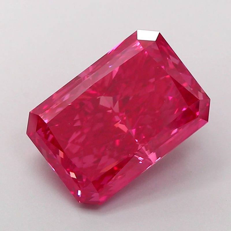 Radiant 6.5ct Fancy Vivid Red VS2 IGI #LG756507167