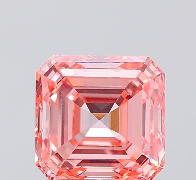 Asscher 2.05ct Fancy Vivid Pink VS1 IGI #LG765628495