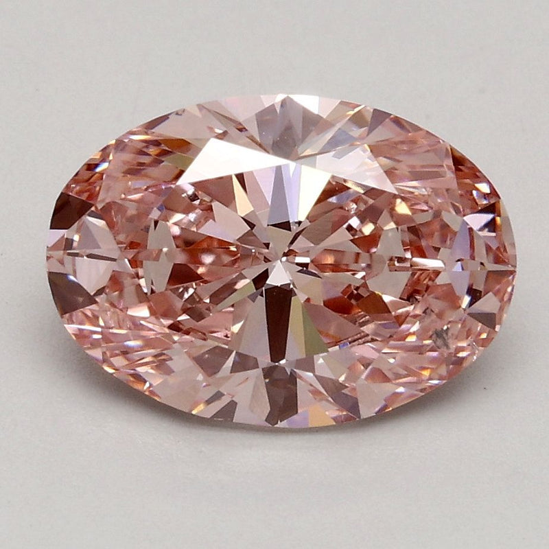 Oval 1.8ct Fancy Intense Pink SI1 IGI #LG534240292