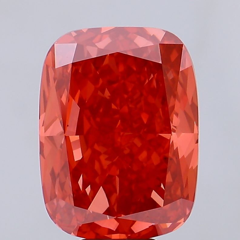 Cushion brilliant 11.63ct Fancy Vivid Red VS1 IGI #LG645484432