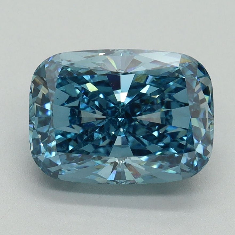 Cushion brilliant 2.62ct Fancy Vivid Blue VS1 IGI #LG657423023