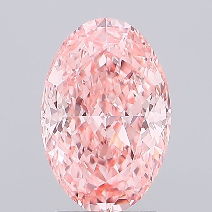 Oval 2.14ct Fancy Vivid Pink VVS2 IGI #LG781641453