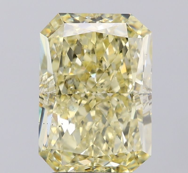 Radiant 4.34ct Fancy Yellow VS2 IGI #LG759525051