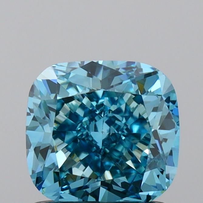 Cushion modified 1.25ct Fancy Vivid Blue VS1 IGI #LG763659897