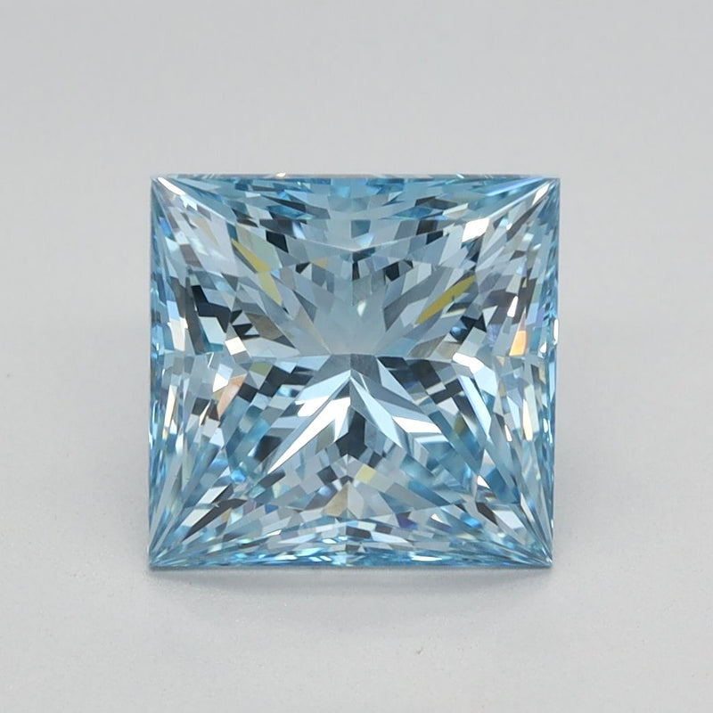 Princess 2.29ct Fancy Vivid Blue VS2 IGI #LG586338274