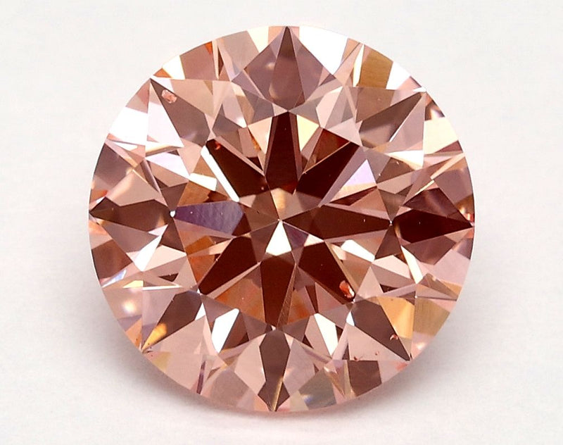 Round 2.2ct Fancy Vivid Pink VS2 IGI #LG529285581
