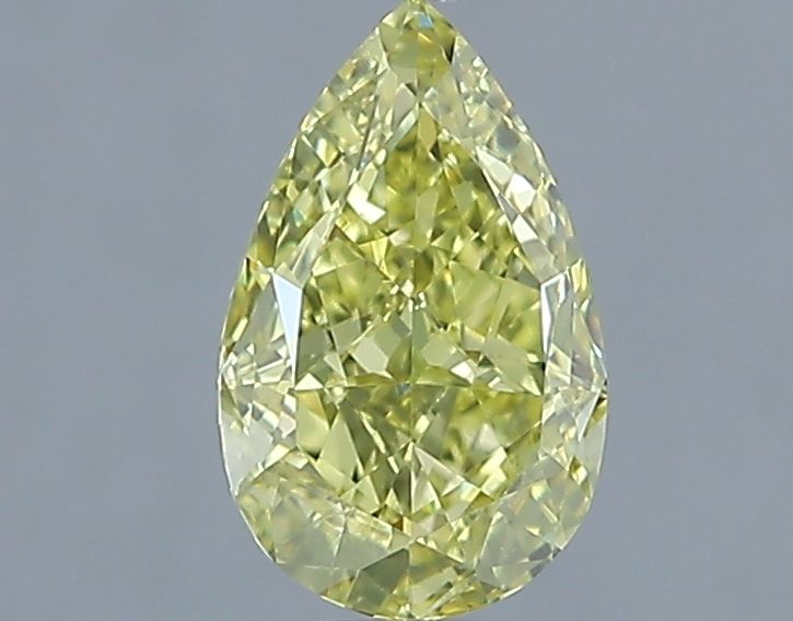 Pear 1ct Fancy Intense Yellow VS2 GIA #2235768978