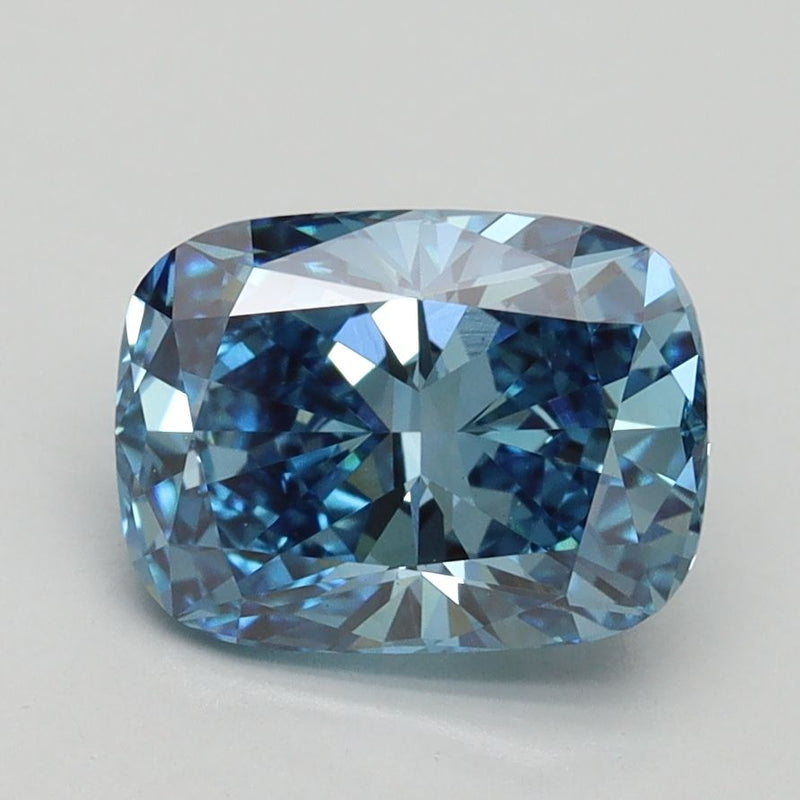 Cushion modified 2.02ct Fancy Vivid Blue VS1 IGI #LG553230602