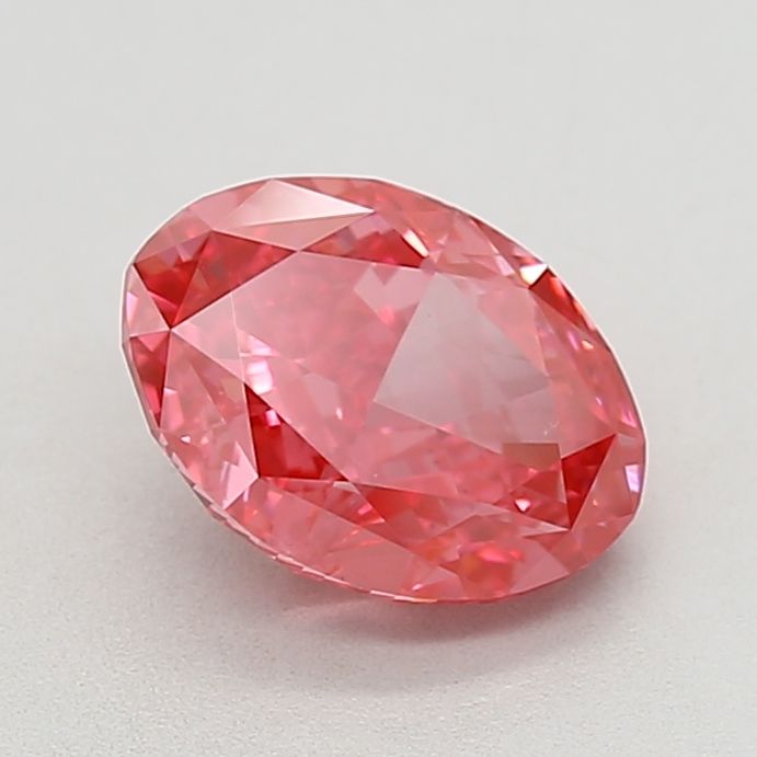 Oval 2.52ct Fancy Vivid Pink VVS2 IGI #LG632405530