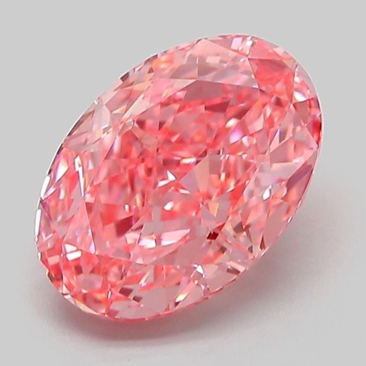 Oval 2.04ct Fancy Vivid Pink VS1 IGI #LG784658286
