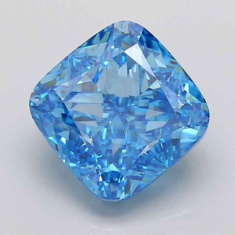 Cushion modified 11.12ct Fancy Vivid Blue VS1 IGI #LG743566900