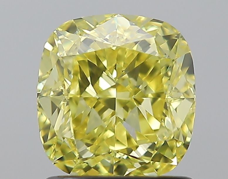 Cushion modified 1.31ct Fancy Yellow VVS1 GIA #6227916991