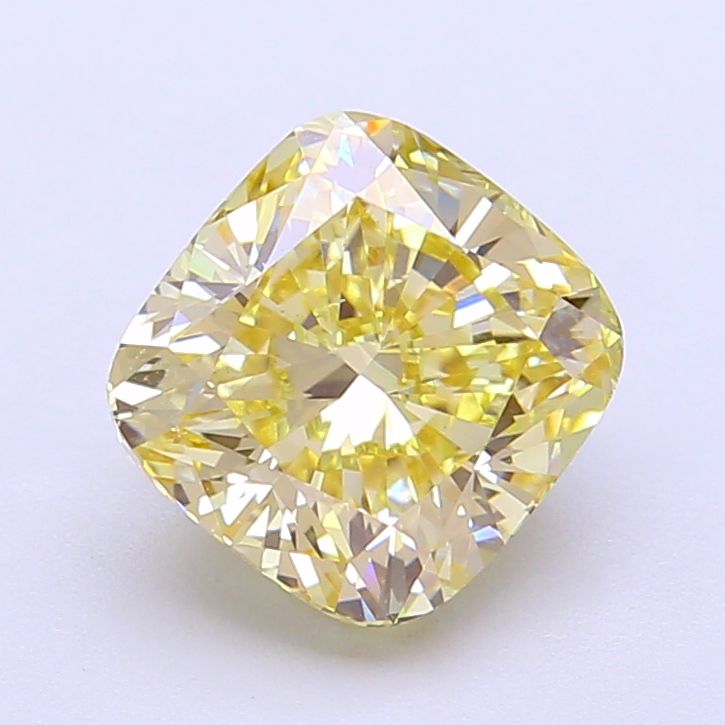 Cushion modified 2.56ct Fancy Intense Yellow VS1 IGI #LG756520957