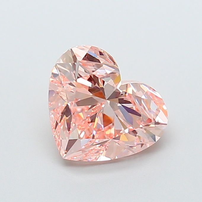 Heart 3.01ct Fancy Intense Pink VS2 IGI #LG769624592