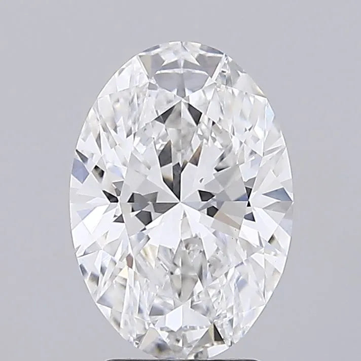 3.02ct Oval Lab Grown Diamond (Colour E, Clarity VS1, IGI Certified)