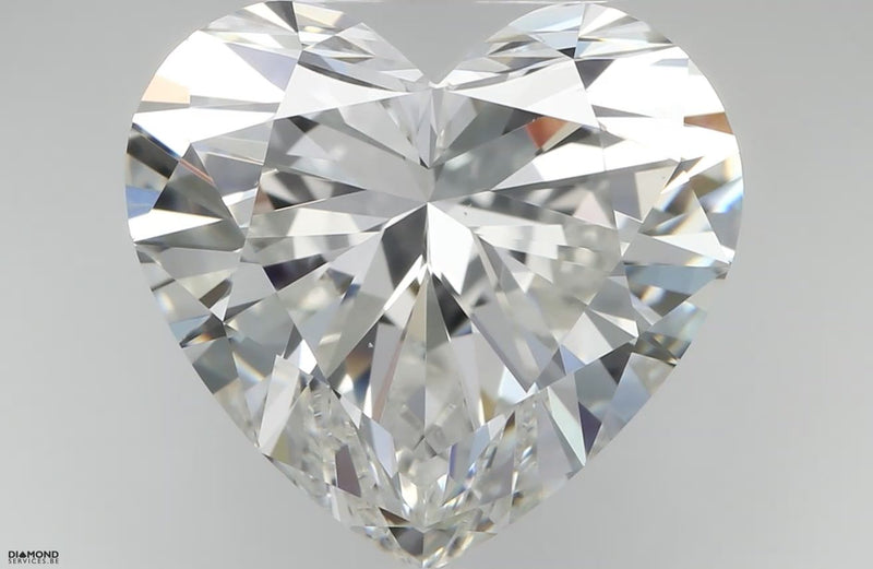 Heart 4.54ct F SI1 HRD #250000133686