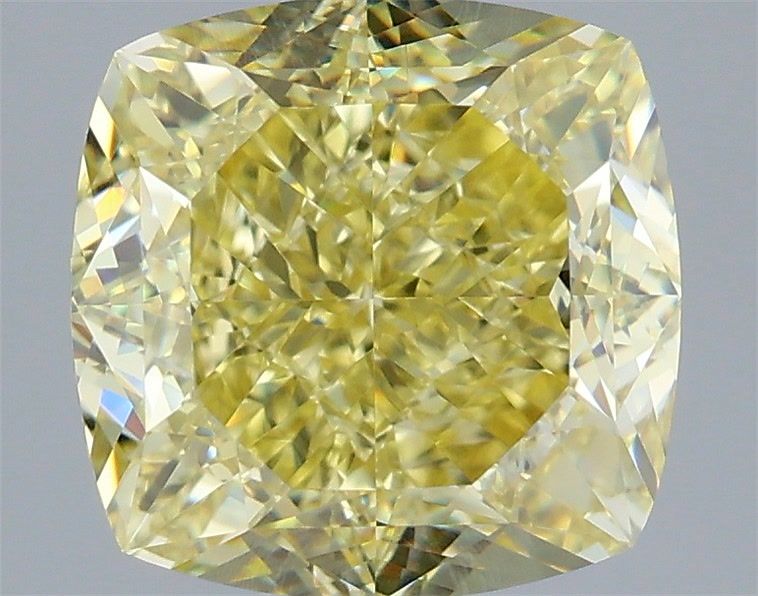 Cushion brilliant 4.02ct Fancy Yellow VS1 GIA #1547159662