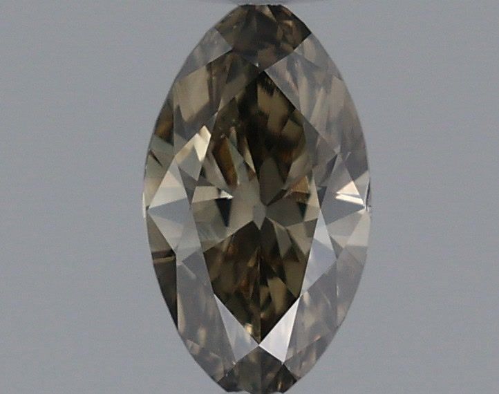 Marquise 0.24ct Fancy Dark Greenish Gray  GIA #17788434