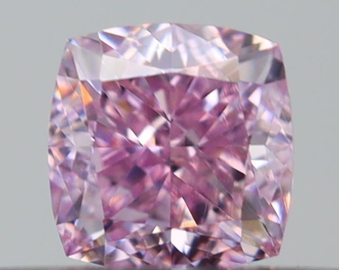 Cushion brilliant 0.25ct Fancy Intense Purple Pink VS1 GIA #6512901458