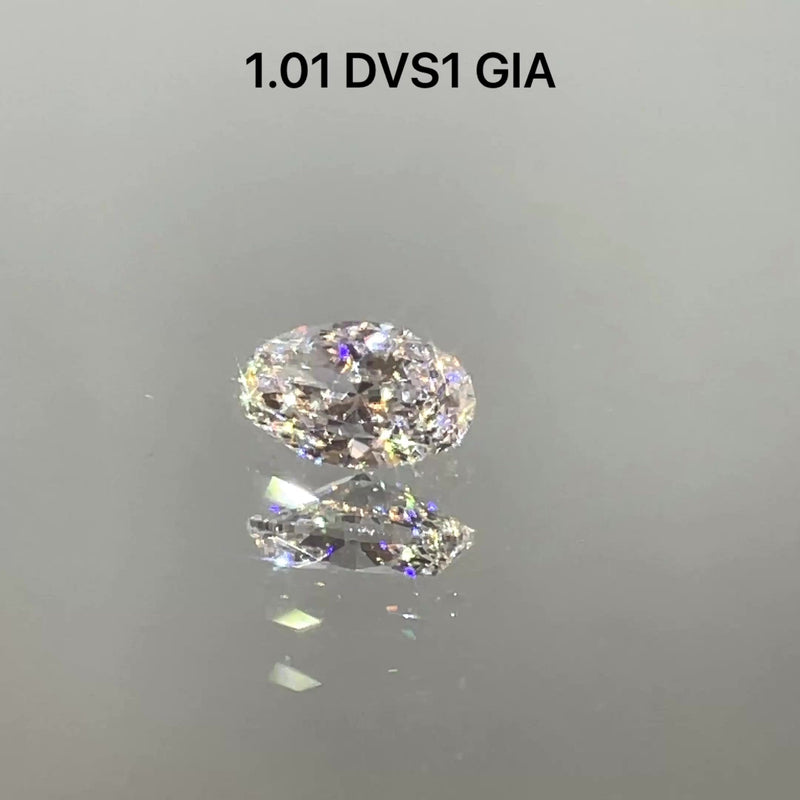 Oval 1.01ct D VS1 GIA #2396211660