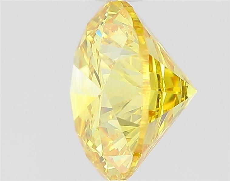 Round 1.23ct Fancy Vivid Yellow VVS2 IGI #LG519247625