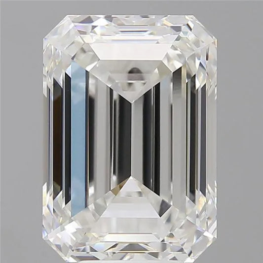 7.04ct Emerald Lab Grown Diamond (Colour E, Clarity VVS2, IGI Certified)