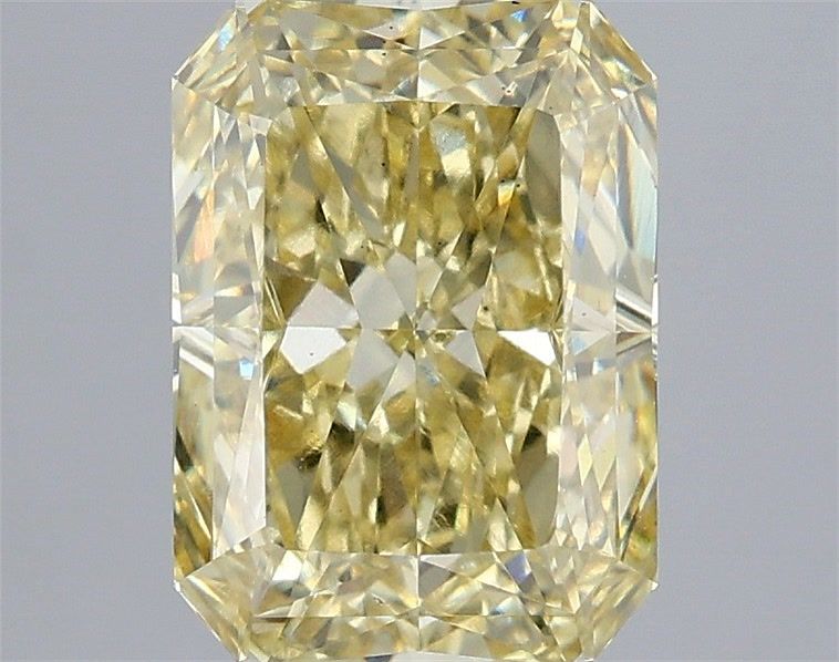 Radiant 3.02ct Fancy Yellow VS2 IGI #LG770659415