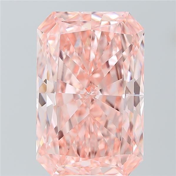 Radiant 10.02ct Fancy Vivid Pink VS2 IGI #LG704577718
