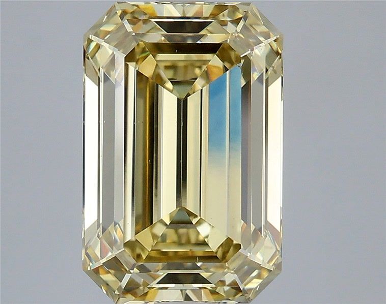 Emerald 5.1ct Fancy Intense Yellow VS2 IGI #LG763670499
