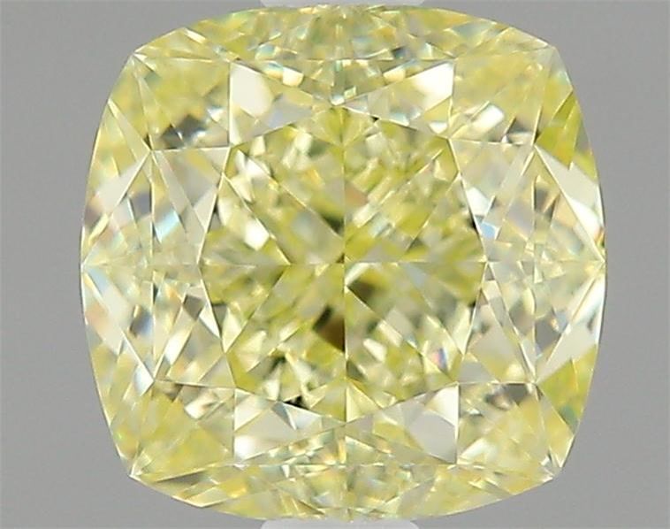 Cushion modified 1.53ct Fancy Light Yellow VS1 GIA #6462313337