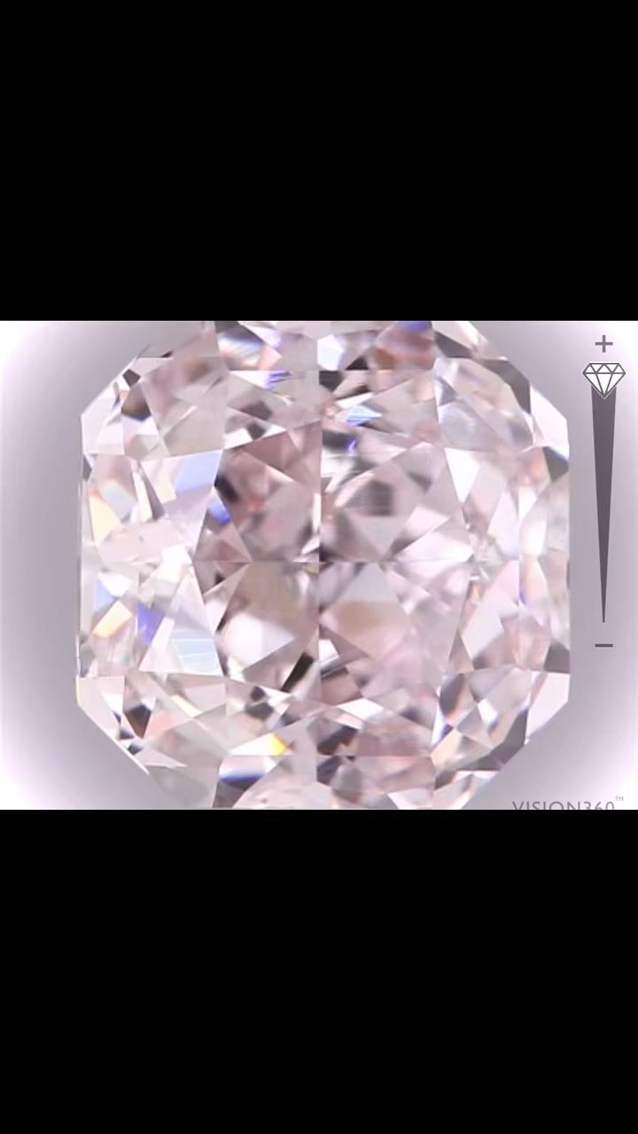 Square radiant 1.66ct Light Pink VS1 GIA #2195532851