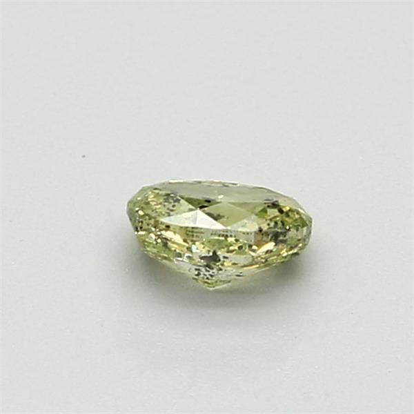 Oval 0.39ct Fancy Vivid Yellow Green  GIA #1176698998
