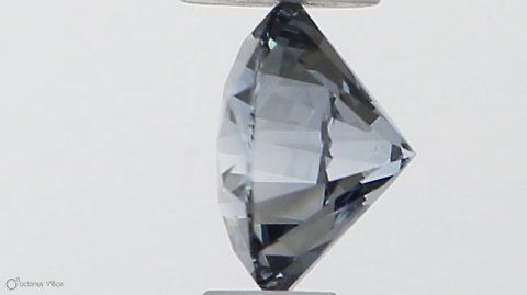 Round 0.32ct Fancy Vivid Blue VVS2 IGI #LG564379177