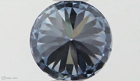 Round 0.5ct Fancy Vivid Blue VS1 IGI #LG581330948