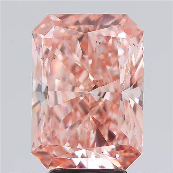 Radiant 5.01ct Fancy Vivid Pink VS2 IGI #LG576355062