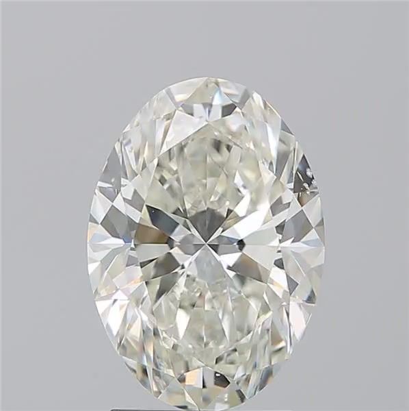 Oval 2.5ct J SI1 GIA #2546509078