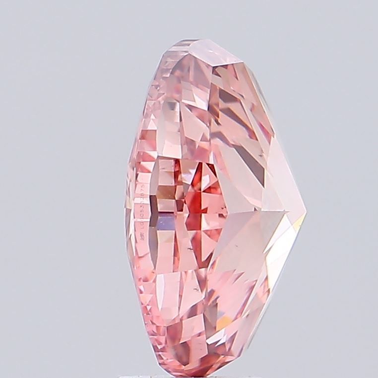 Oval 7.01ct Fancy Vivid Pink VS1 IGI #LG605332875