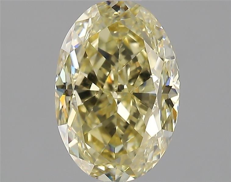 Oval 1.55ct Fancy Brownish Yellow VVS2 GIA #2223124560