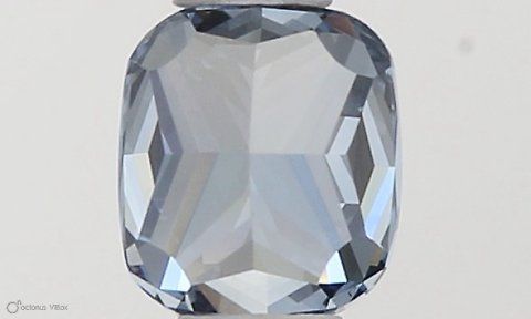 Cushion modified 0.37ct Fancy Vivid Blue VVS2 IGI #LG533292799