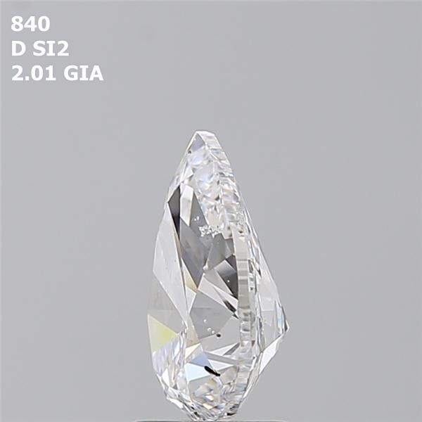 Pear 2.01ct D SI2 GIA #2407672840