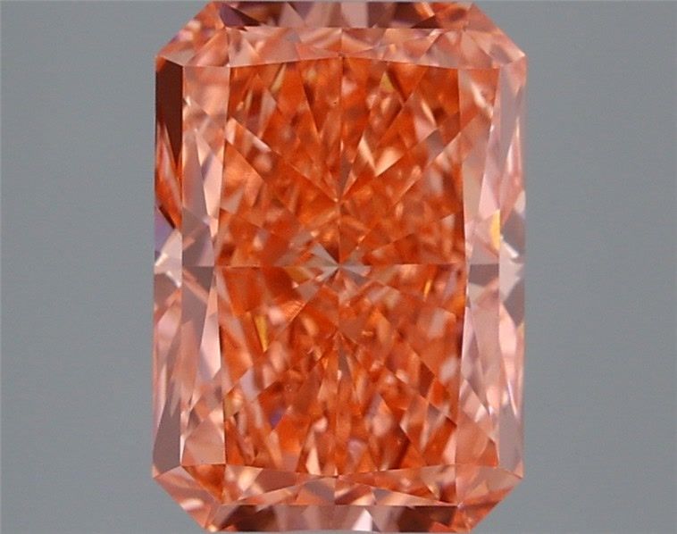 Radiant 3ct Fancy Vivid Pink VVS2 IGI #LG735532408
