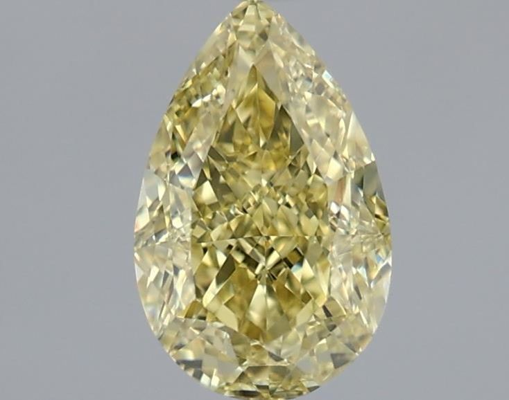 Pear 1.24ct Fancy Brownish Greenish Yellow VS1 GIA #7513477225