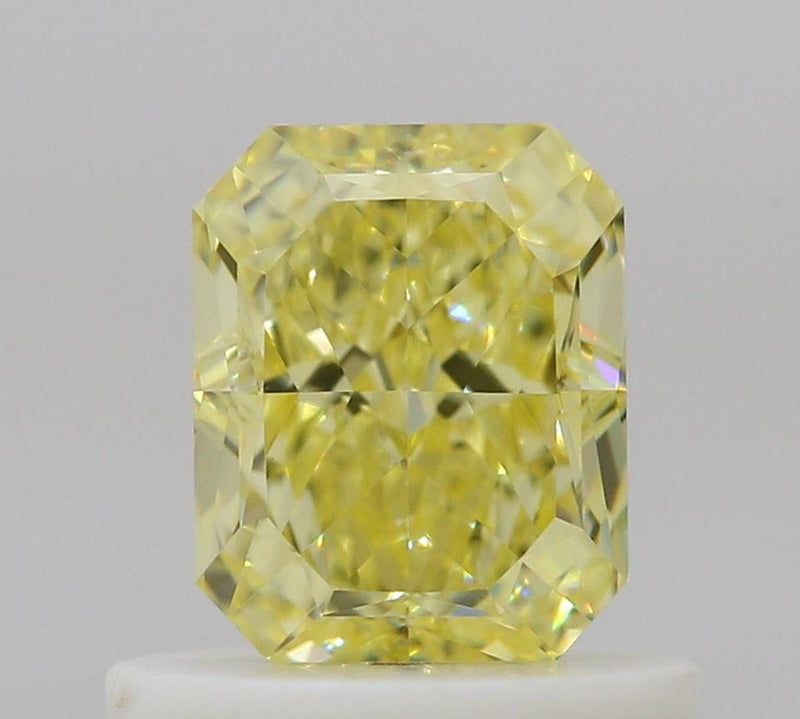 Radiant 0.69ct Fancy Intense Yellow VS1 GIA #2534274065