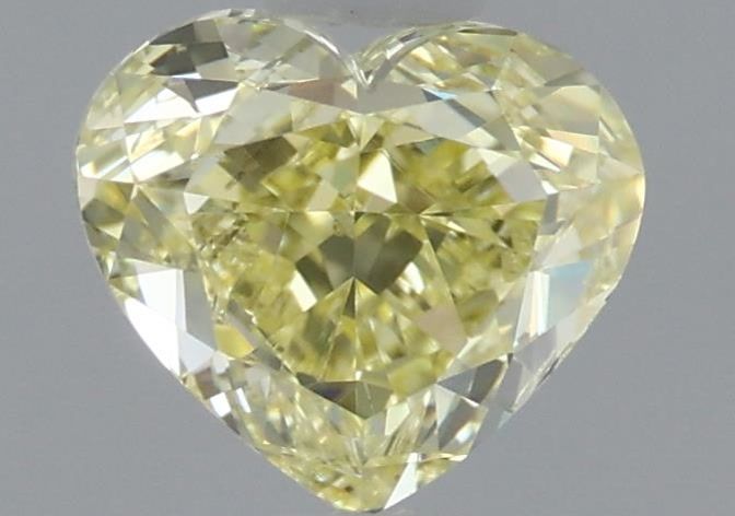 Heart 1.01ct Fancy Yellow SI1 GIA #6461650989