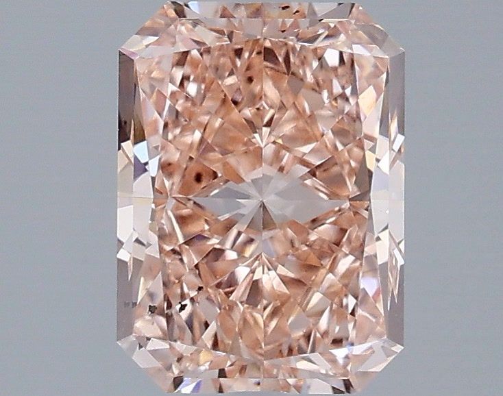 Radiant 2ct Fancy Brownish Pink VS2 IGI #LG712524720