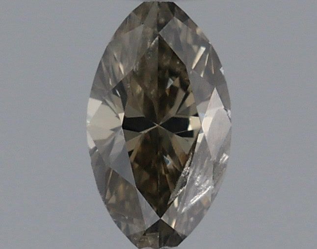Marquise 0.18ct Fancy Dark Greenish Gray  GIA #17788639