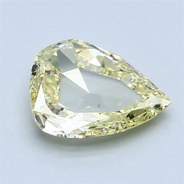 Pear 1.08ct Fancy Intense Yellow  GIA #2105820564
